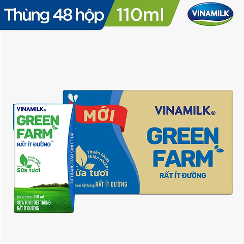 VNM Farm ít đường 100% 180ml