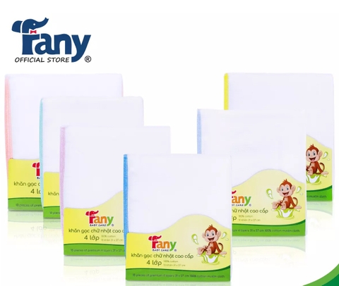 Khăn sữa Fany Baby Care 4 lớp