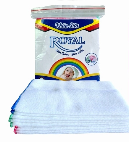 Khăn sữa hoa Royal