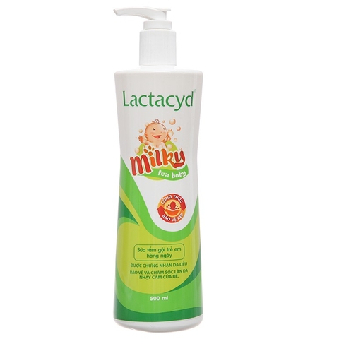 Lactacyd sữa tắm gội trẻ em 500ml