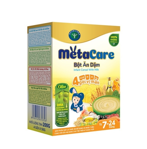 Metacare BAD 4 gói vị mặn
