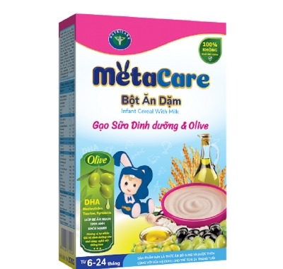 Metacare BAD gạo sữa dinh dưỡng & Olive