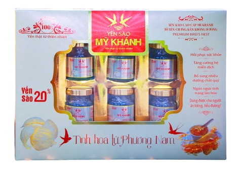 Yến Mỹ khánh không đường 6 x 70ml