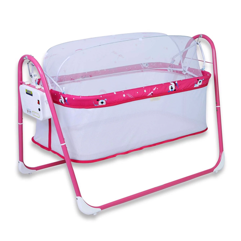 Nôi 1 tầng Autoru hồng Eco 18