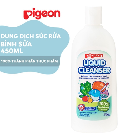 Nước rửa bình Pigeon 450ml chai