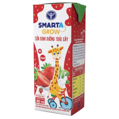 SDD Smarta Grow hương dâu 180ml