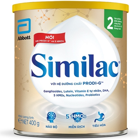 Abbott similac HMO IQ 2 400g Gangliosides