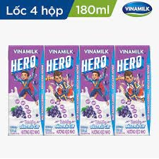 VNM TUSTC Hero hương kẹo nho 180ml