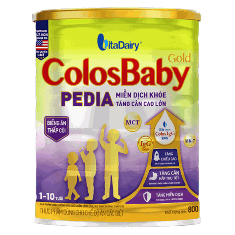 Sữa ColosBaby Gold Pedia 800g