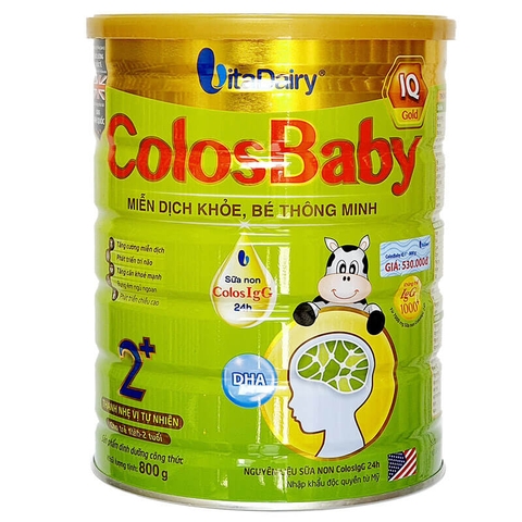 Sữa ColosBaby IQ Gold 2+ 800g
