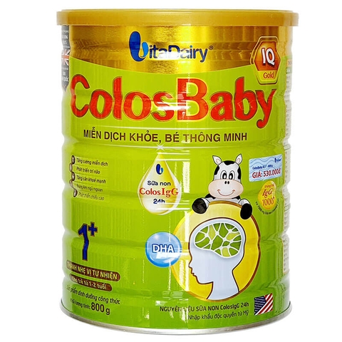 Sữa ColosBaby IQ Gold 1+ 900g