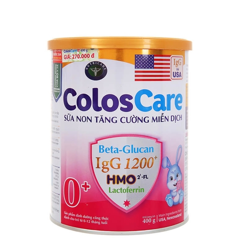 Sữa Coloscare 0+ 400g