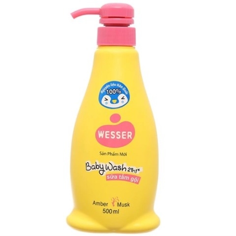 Tắm gội Wesser Amber 500ml