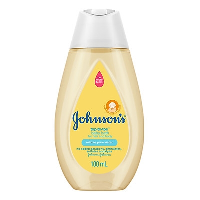 Sữa tắm gội toàn thân Johnson baby 100ml