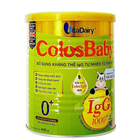 Sữa ColosBaby Gold 0+ 400g