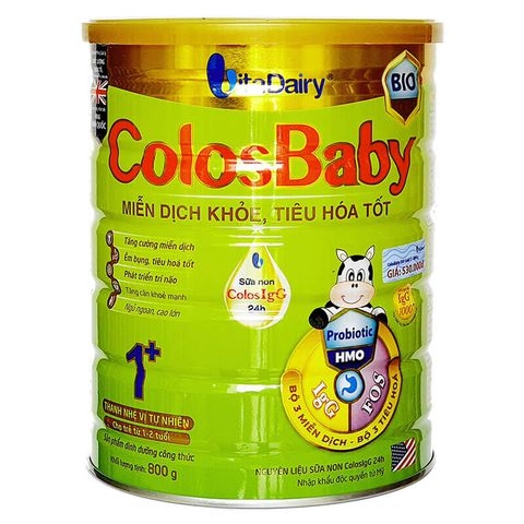 Sữa ColosBaby BIO Gold 1+ 800g