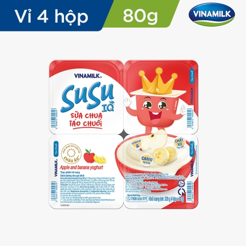 VNM SCA Susu Táo Chuối 80g