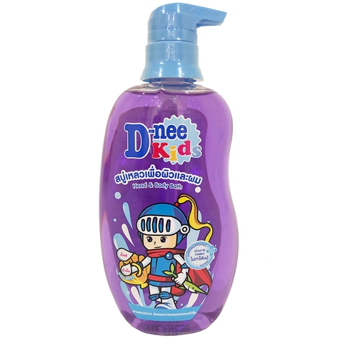 Tắm gội Dnee Kids trên 3 tuổi tím 400ml