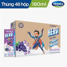 VNM TUSTC Hero hương kẹo nho 180ml