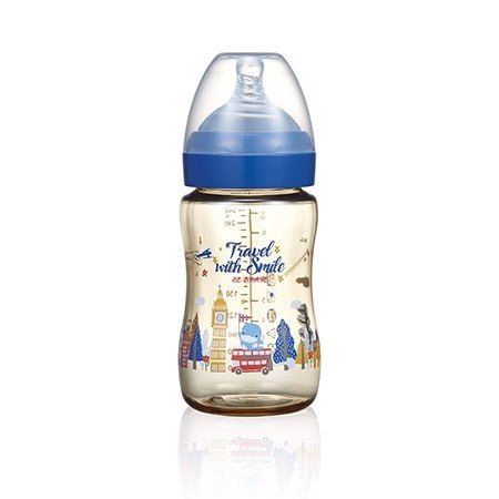 Bình sữa cổ rộng Kuku phiên bản đặc biệt 260ml