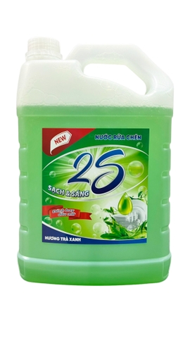 Nước rửa chén 2S Hương Trà Xanh 3.8Kg