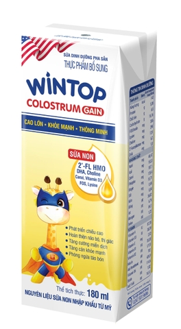 SBPS Wintop Colostrum Gain sữa non 180ml