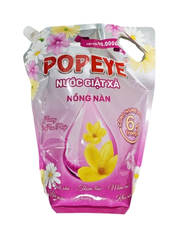 Nước giặt xả Popeye Nồng nàn 3.4kg