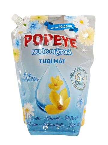 Nước giặt xả Popeye Tươi mát 3.4kg