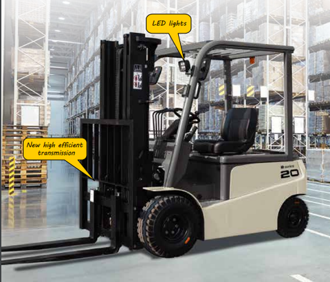 Xe nâng điện 4 bánh 2.5 tấn CT Power FB25 8L Series