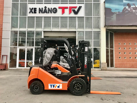 Xe nâng dầu 2.5 tấn CT Power FD25 TL Series. Khung V3000. Sản xuất 2022