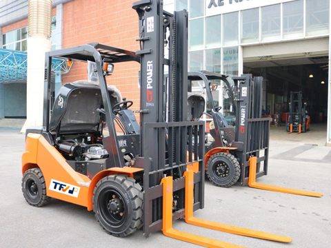 Xe nâng dầu 3.5 tấn CT Power FD35 TL Series. Khung V4000. Sản xuất 2022