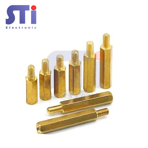 Cọc đồng M3 5+6MM (Đ - C) (5 chiếc)