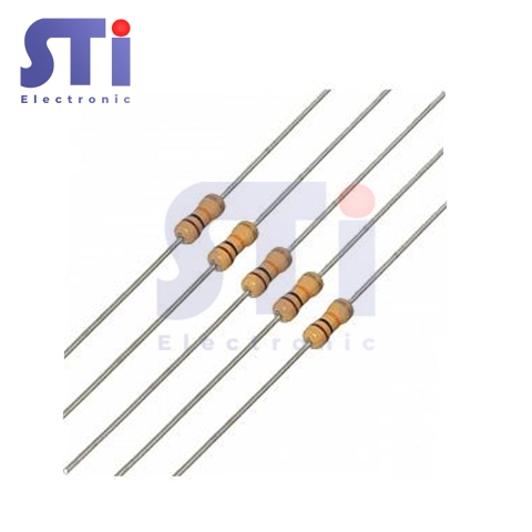 Điện trở cắm 1/4W 0R (50c)