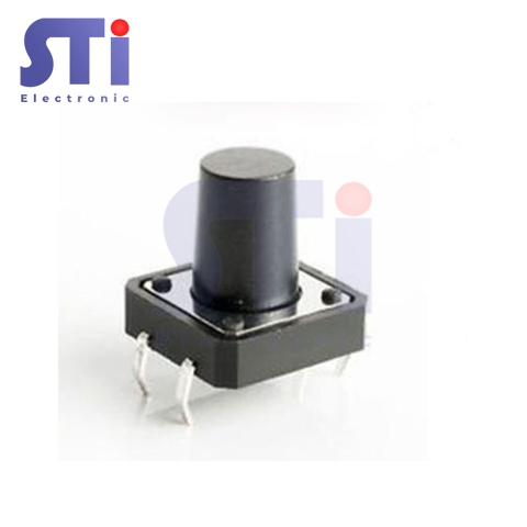Nút nhấn 2 chân 6x6x5mm  DIP(Chân cong) (10c)