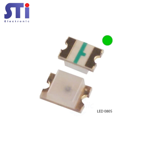 LED 0805 Màu xanh lá (GREEN)(10C)