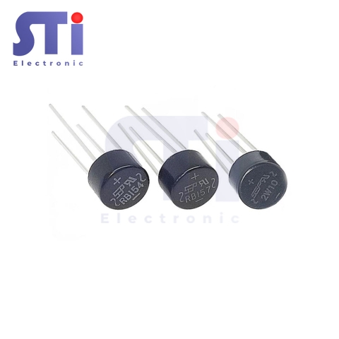 Diode cầu 2A 1000V W06 (Tròn)