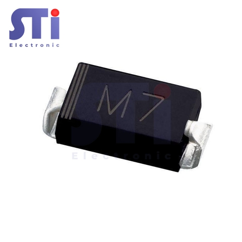 Diode M7 1N4007 SMD 1A 1000V (10c)