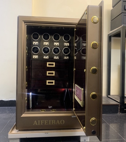 Két sắt Siêu Cấp Aifeibao HKDH-A1/D100TG Xoay Đồng Hồ