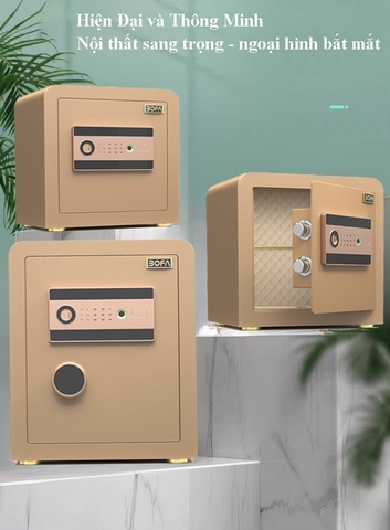 Két sắt nhập khẩu BOFA ZB-45DY vân tay+điện tử