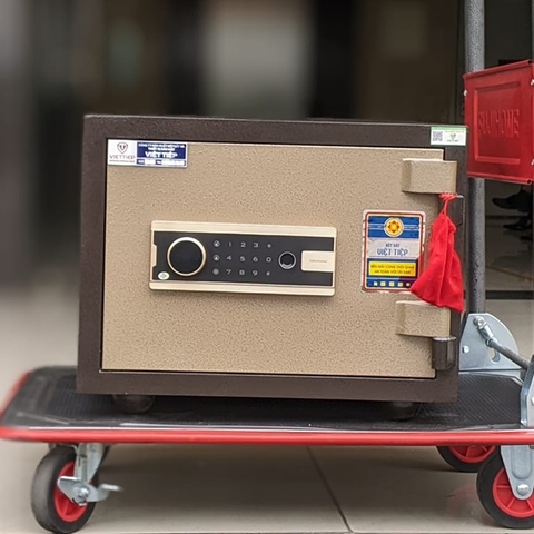 Két sắt Việt Tiệp KV48FE (Vân Tay + Điện Tử)