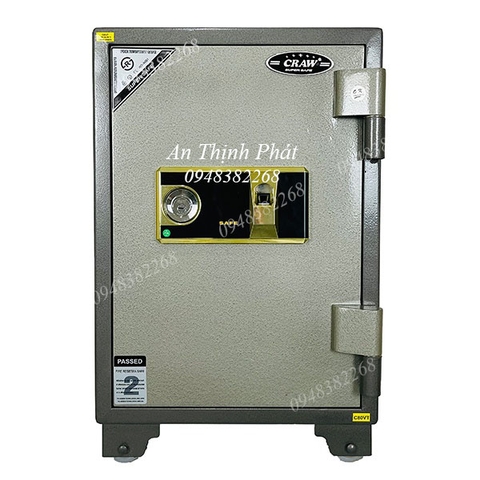 Két sắt khóa vân tay Craw CN80.F