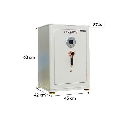 Két sắt thông minh Liberty LB68S12PRO vân tay+điện tử+app kết nối điện thoại