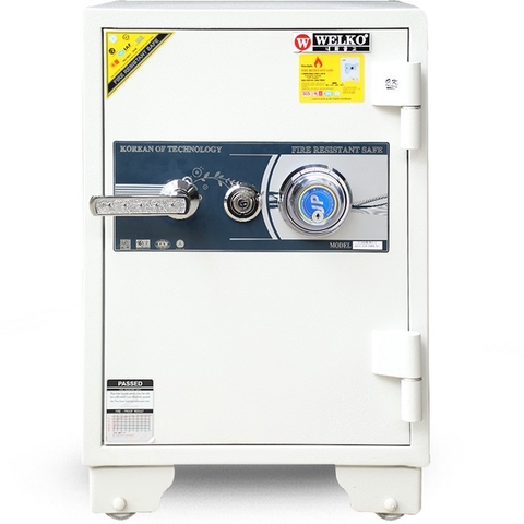 Két sắt Welko KCC110ĐM WHITE khóa cơ đổi mã