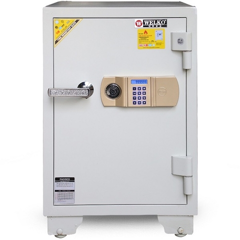 Két sắt Welko KCC120E WHITE khóa điện tử