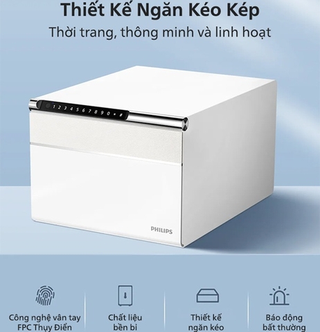 Két sắt mini Philips SBX102