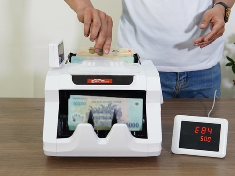 Máy Đếm Tiền Thế Hệ Mới Silicon MC-8900