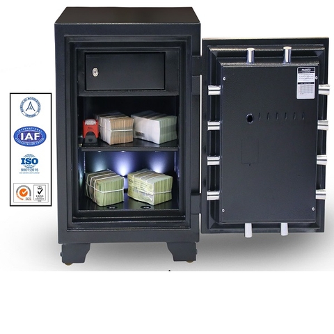 Két Sắt Khóa Vân Tay US68FE BLACK Siêu Cường Xuất Khẩu Mỹ