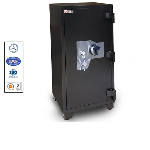 Két Sắt Khóa Cơ Đổi Mã US1080DK BLACK Siêu Cường Xuất Khẩu Mỹ