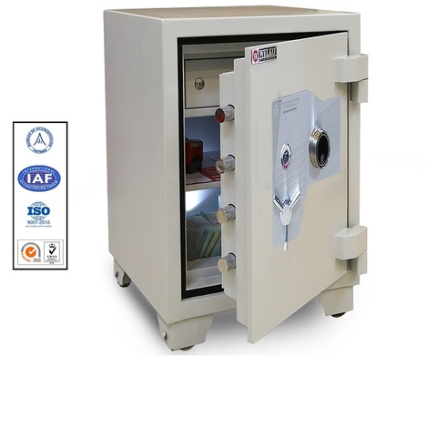 Két Sắt Khóa Cơ Đổi Mã US68DK WHITE Siêu Cường Xuất Khẩu Mỹ