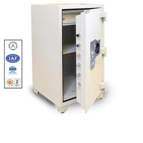 Két Sắt Khóa Điện Tử US1080LED WHITE Siêu Cường Xuất Khẩu Mỹ